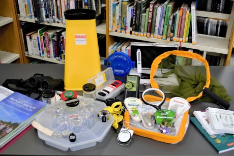 Ecology equipment available in Central Library for citizens looking to join the fight against biodiversity loss